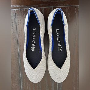 Rothy’s- Flax Birdseye Flats Size 6.5